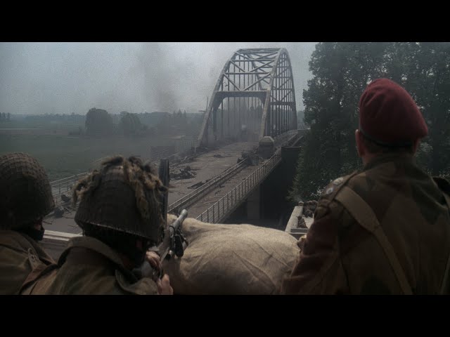 A Bridge Too Far 1977 scene 4K HDR