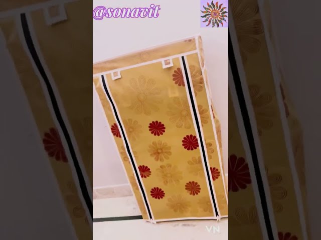 Amazon Wardrobe Unboxing | Foldable Wardrobe under 500₹ | Almirah review || Product review