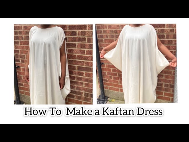 How To  Make Kaftan Dress | Kaftan Dress DIY in 5 Minutes