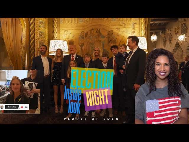 Election Night Inside look with Kai Trump✨🇺🇸✨