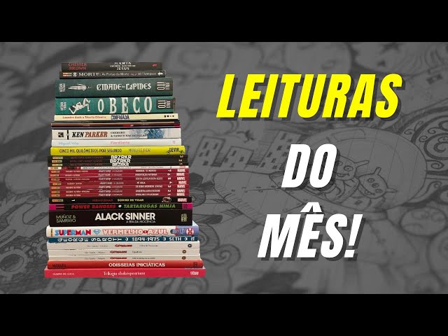 QUADRINHOS LIDOS NO MÊS DE JUNHO!