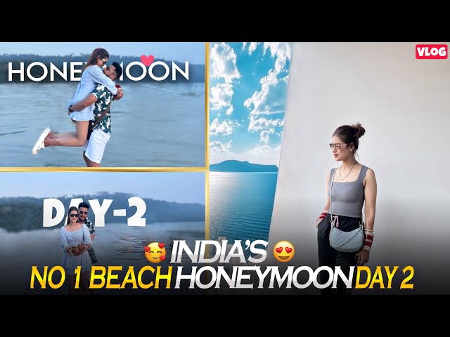 India's no 1 beach 🥰 honeymoon vlog day 2 ❤️