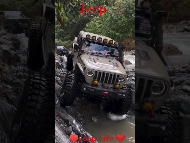 Off Roading|| Modified Jeep ❤️