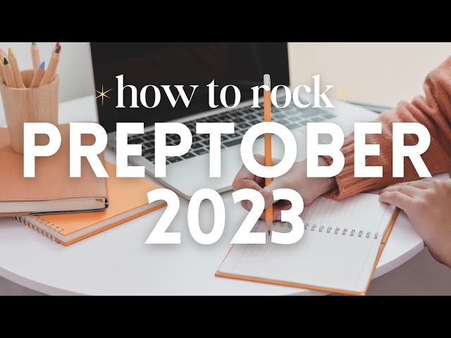 How to Prepare to Write a Novel for NaNoWriMo 2023 ✨✍️ #Preptober