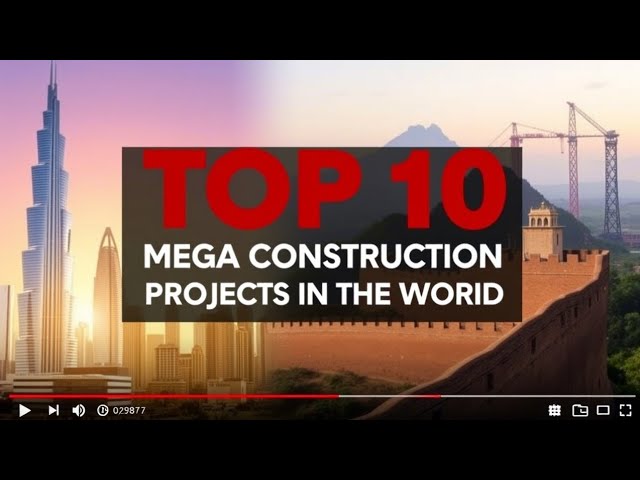 Top 10 Mega Construction Projects That Are Changing the World!