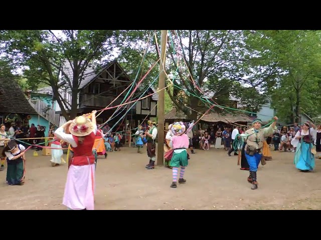 Maypole at Bristol Renaissance Faire 2022