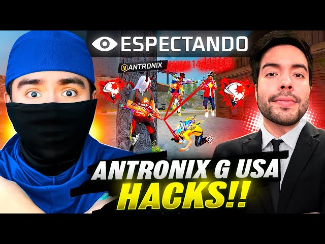 ESPIE a ANTRONIXXG Y SOSPECHO que ALGUIEN LE JUEGA su CUENTA de FREE FIRE