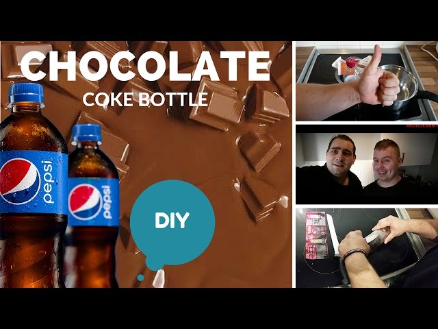 HOW TO MAKE A CHOCOLATE COKE BOTTLE [DIY] - VLOG #5 - A ROGUE ONE FT.Mikes Fitness