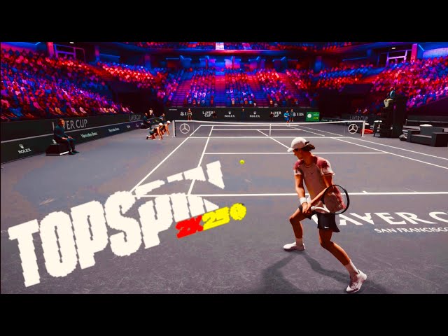 TopSpin 2K25 Sinner vs Sampras @ Laver Cup San Francisco Arena