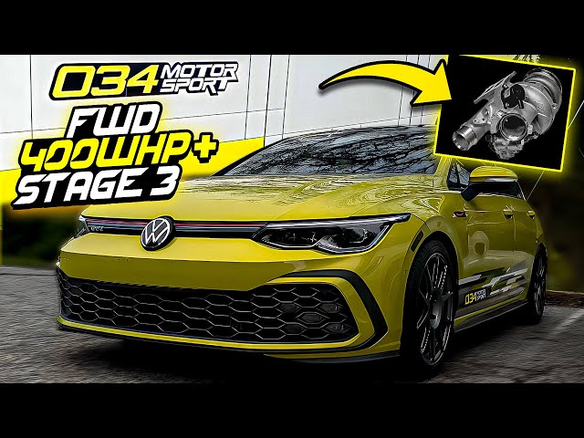 Highly Modified MK8 GTI IS QUICK *LOUD TURBO NOISES*