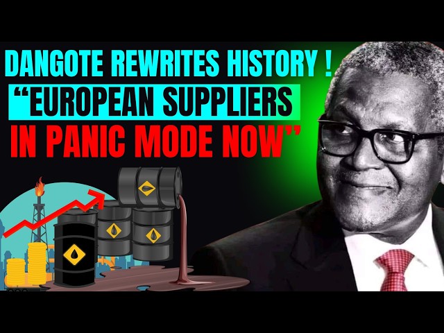 Dangote Oil Refinery Makes History in The Oil Market! Starts Oil Exports to Saudi Arabia