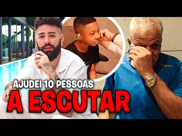 10 PESSOAS SURDAS OUVEM PELA PRIMEIRA VEZ! - RUYTER