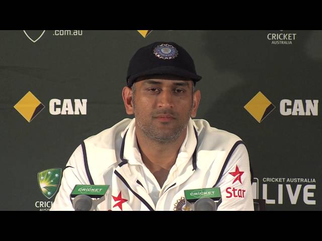 MS Dhoni: the final press conference