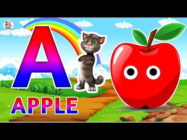 Phonics Song 2 with TWO Words in 3D - A For Airplane - ABC Alphabet Songs with Sounds for Children