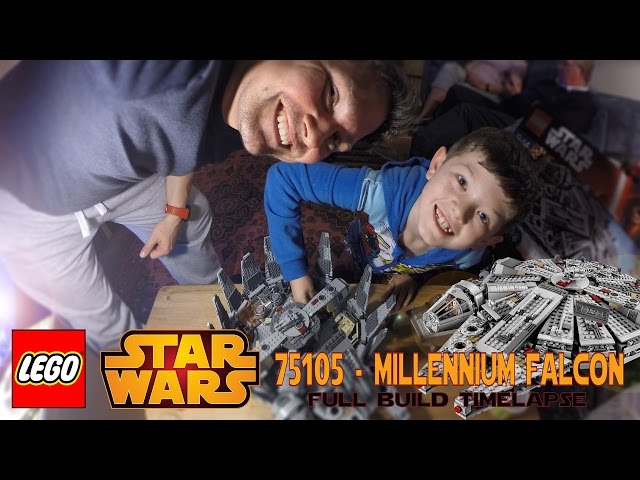 Lego 75105 - Star Wars Millennium Falcon - Timelapse