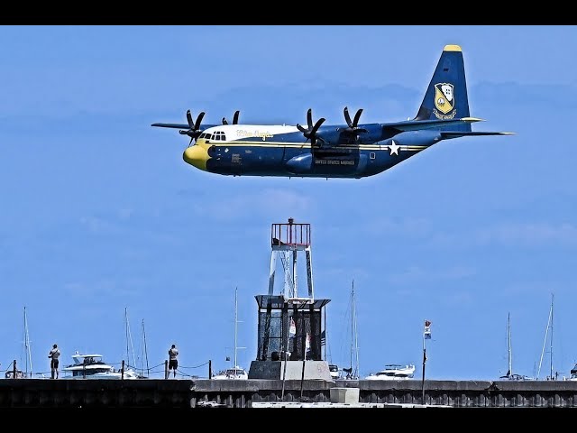 Blue Angel's Fat Albert Entrance in Chicago