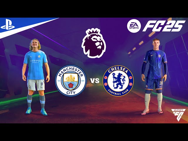 FC 25 - Manchester City vs Chelsea - Premier League 2024-25 Match | PS5™ Gameplay | 4K