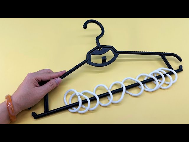 10 Amazing Tricks With Clothes Hangers That Are Really Useful