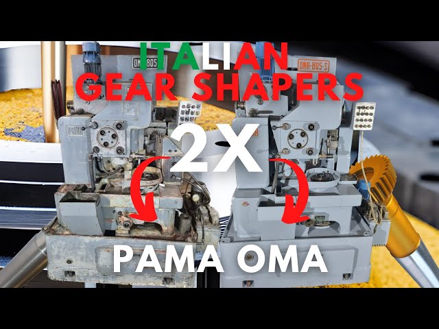 Unleashing Precision: Exploring the World of Gear Shaper PAMA Oma 805S