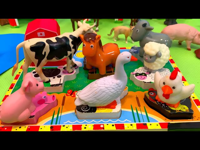 Hide & Seek Farm Friends: Wooden Puzzle Adventure