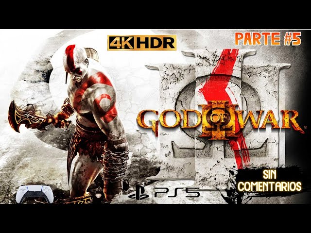 God of War 3 Remastered PS5 4k 60fps Parte#5 SIN COMENTARIOS GAMEPLAY ESPAÑOL