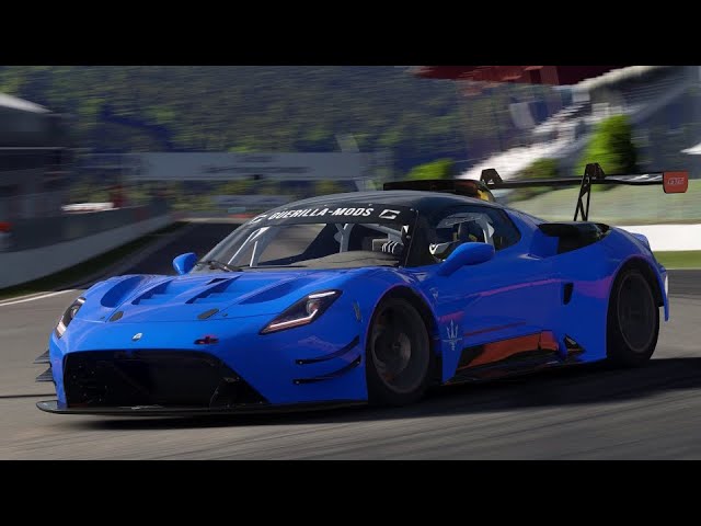 Assetto Corsa Maserati MC20 GT2 at Spa