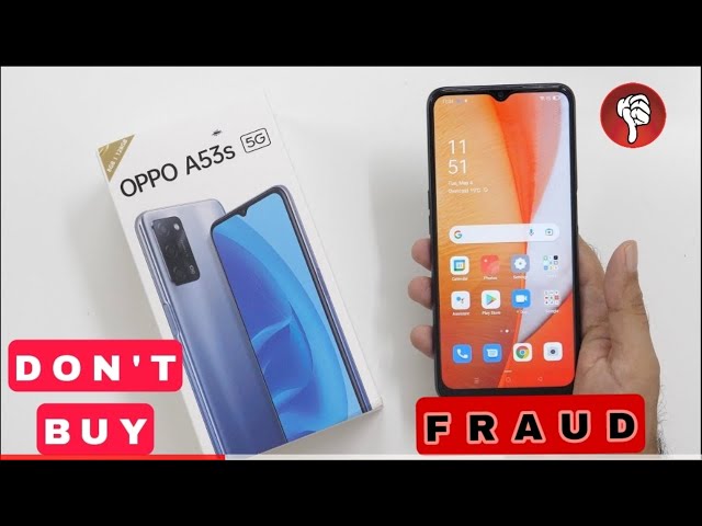 OPPO A53S Unboxing | 5G Ke Naam Par Dhoka(FRAUD)😳😳 DON'T BUY