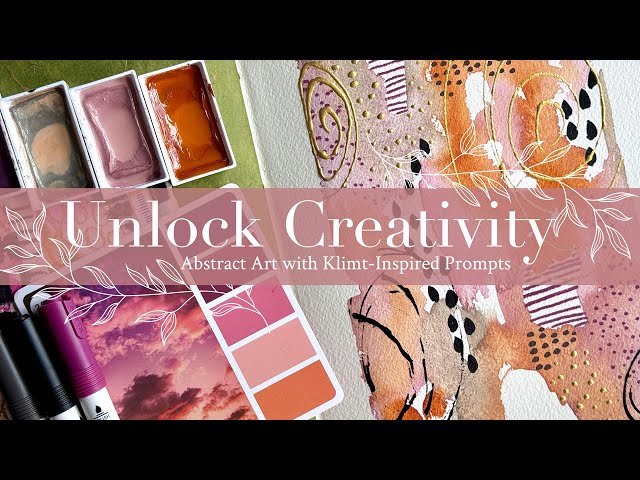 Unlock Creativity: Abstract Art with Klimt Inspired Prompts