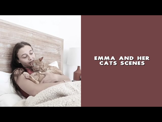 emma & her cats scenes