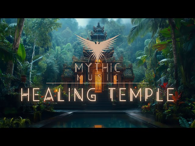 Healing Temple | Cleanse Negative Energy, Relaxing Brain Massage | Ethereal Meditation Ambient Music