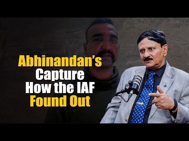 How did the Indian Air Force find out about Abhinandan's capture in Pakistan?