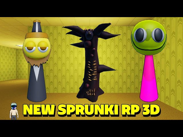 [ UPD ] How to get 3 New Sprunki & Badges | Sprunki RP 3D  ! #roblox #sprunki