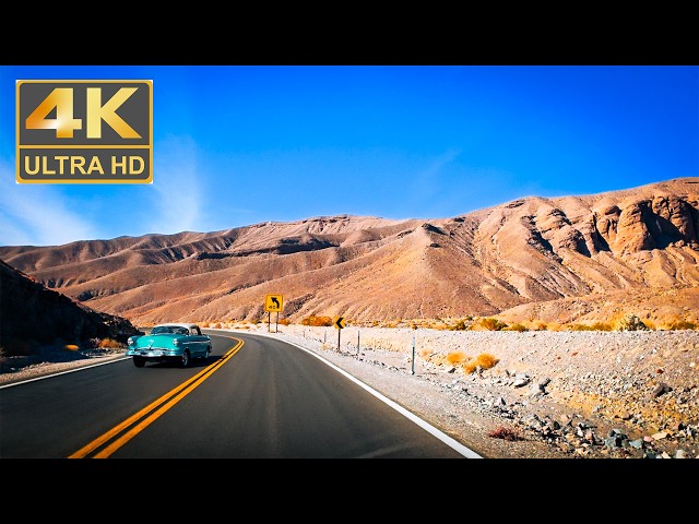 Las Vegas to Death Valley Scenic Drive in 4K