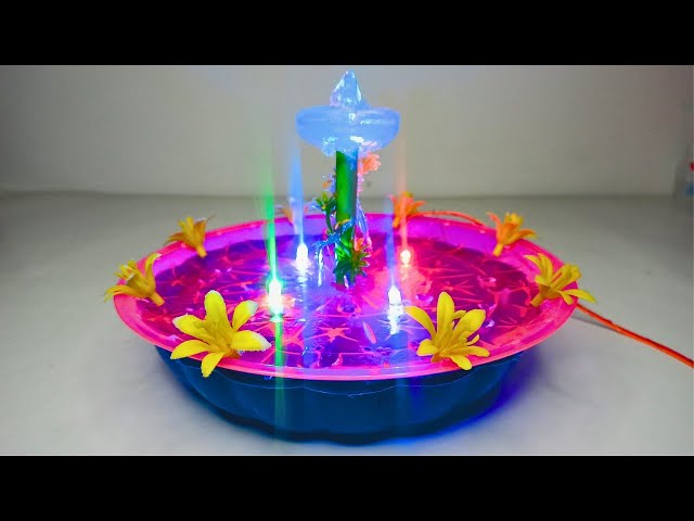 How to Make Easy Fountain ⛲ at Home | #waterfountain