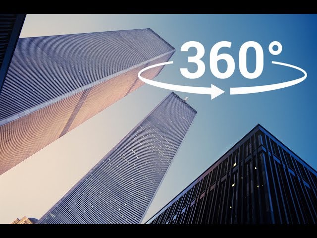 The real WTC Twin Towers in VR 360