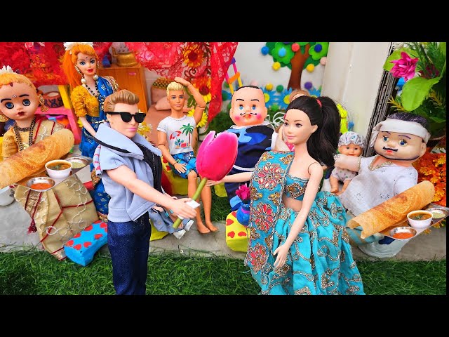 Barbie Doll All Day Routine In Indian Village/Sita Ki Kahani Part-305/Barbie Doll Bedtime Story||