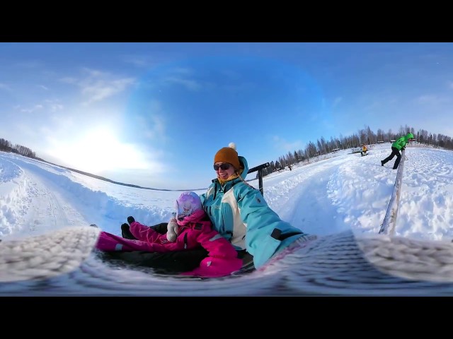 360° Finnish Sleigh Carousel "Napakelkka"