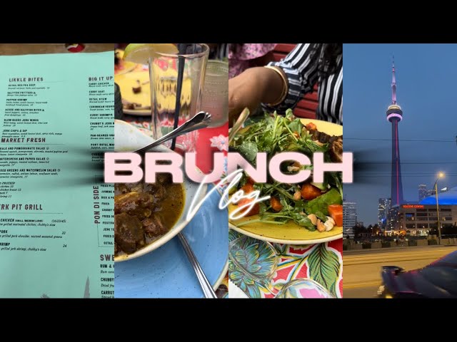 Vlog | Brunch at Chubby's in Toronto | Jamaican Food | Episode 1