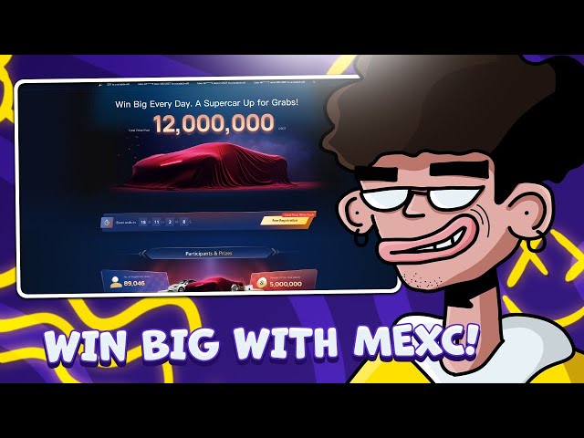 ⭐ MEXC WITH BIG GIVEAWAY ! HUGE AWARDS  to be won! ⭐