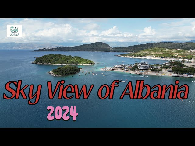 Skyview of Albania