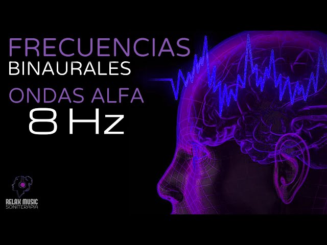 Binaural Sound Therapy with Alpha Waves 8 Hz - Pure Tone - Miraculous and Healing Tones