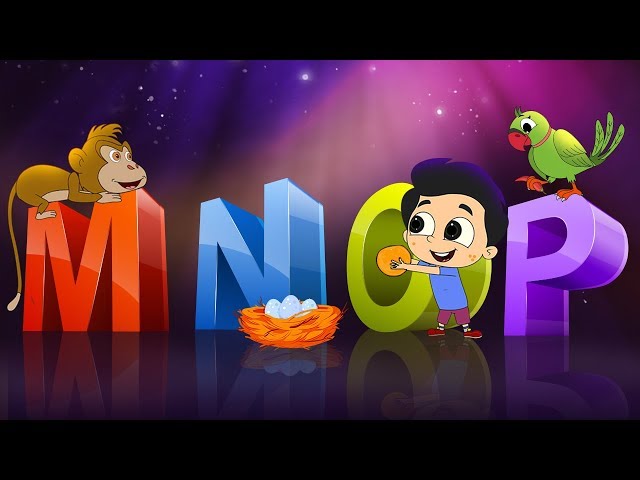 ইংরেজি বর্ণ | M N O P Alphabet Song In Bengali | Bangla Cartoon | Moople TV Bangla