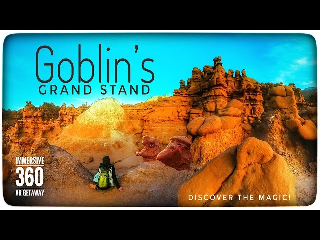 A Goblin's Grand Stand 👺🛸👺 A 360° Adventure in Goblin Valley