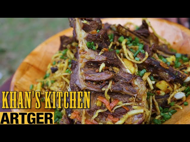 TSUIVAN For The King - Mongolian Rib Fried Noodle | Khan's Kitchen