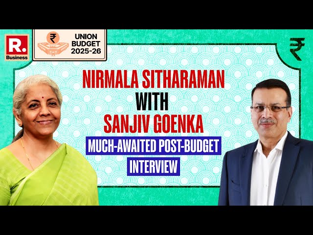 Big Nirmala Sitharaman Post-budget Interview With Sanjiv Goenka | Union Budget 2025 | Open House