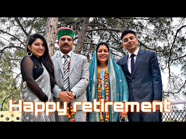 Retirement ceremony of Rumel Singh Thakur 🥳 || Mr Khinnua ji || 29 February 2024