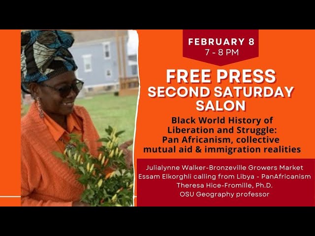 February 2025 Free Press Second Saturday Salon