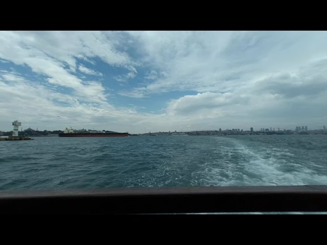 Istanbul: Bosporus. VR180° 3D