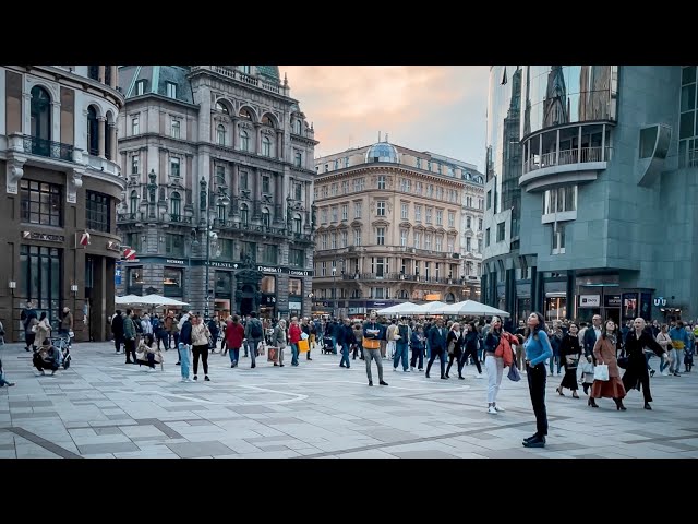 Vienna Walk City Center, October 2022 | 4K HDR