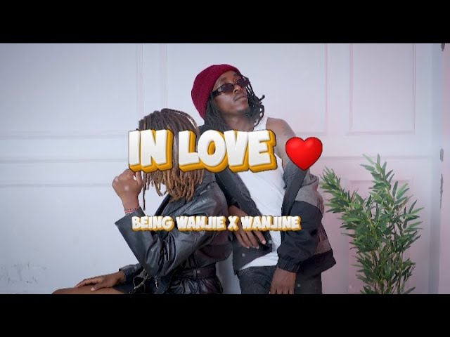 WANJIE ft WANJINE - IN LOVE ( LYRICS VIDEO )